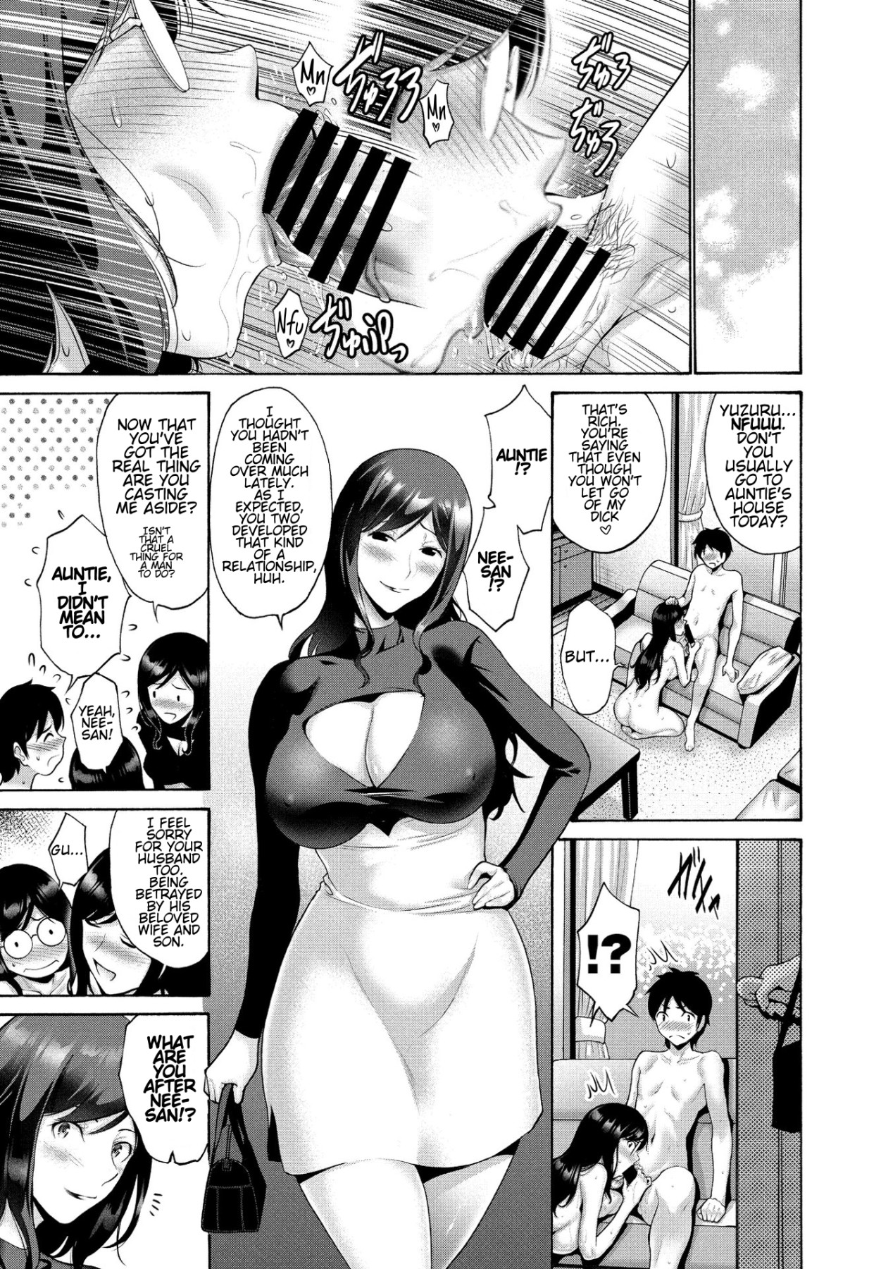 Hentai Manga Comic-Aunt And Mother-Chapter 2-19